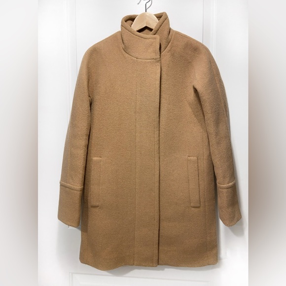 J. Crew Tan Wool "City Coat" - Picture 14 of 15